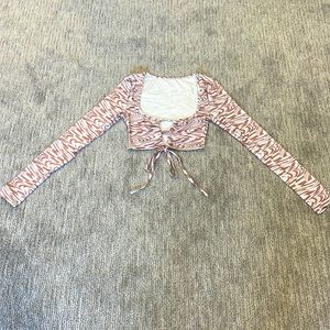 Size XS Crop Top From Shein